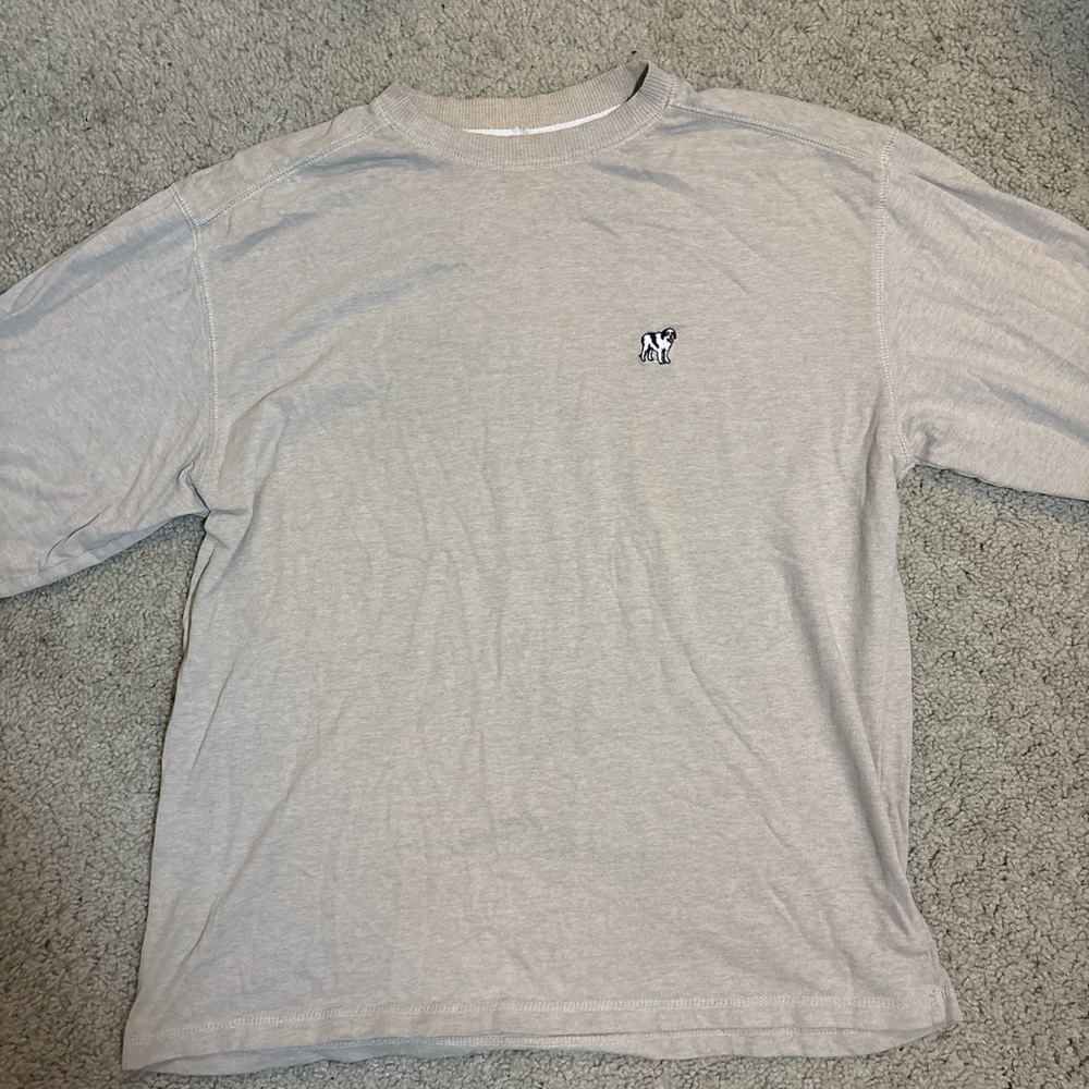 Big Dogs Light Gray Long Sleeve Tee